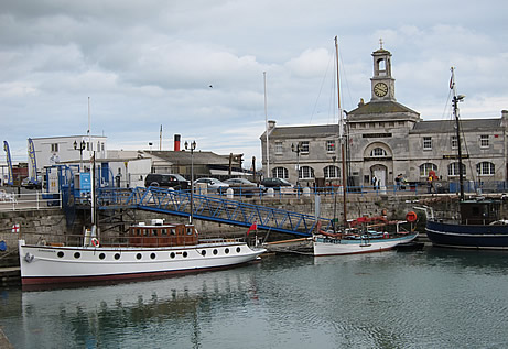 Ramsgate Maritime Museum with Betty in front Ramsgate Maritime Museum with Betty in front